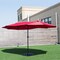 Costway 15' Market Outdoor Umbrella Double-Sided Twin Patio Umbrella with Crank Wine